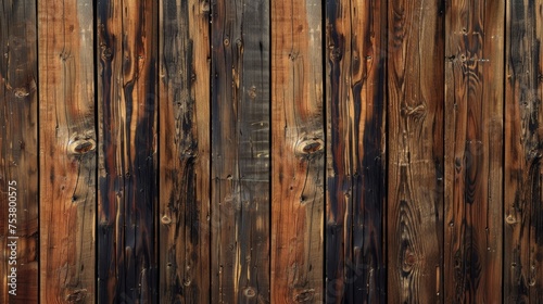 Close-up of brown wood grain for a rustic background