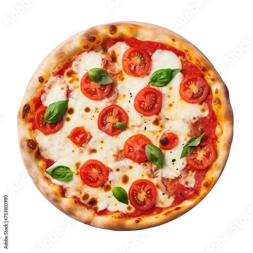 Pizza with Mozzarella and T...