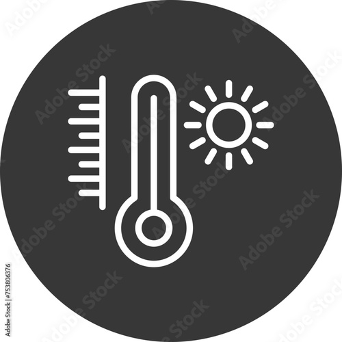 Thermometer Line Inverted