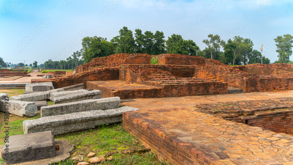 Vikramshila was a Famous University of Ancient India, destroyed by Bakhtiyar Khalji, located in Bhagalpur, Bihar, India