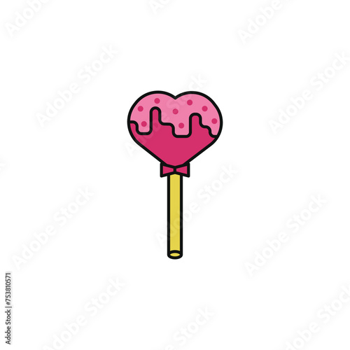 lollipop vector type icon