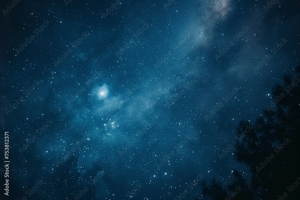 Night sky with stars. Stars in outer space. Cosmos Night sky with stars. Stars in outer space. Cosmos