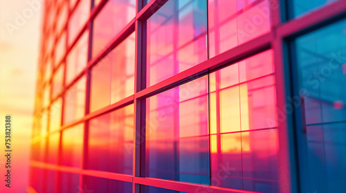 Abstract Urban Canvas, Colorful Geometric Patterns Play on Modern Architecture