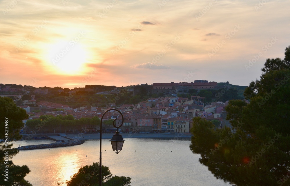 sunrise over the river