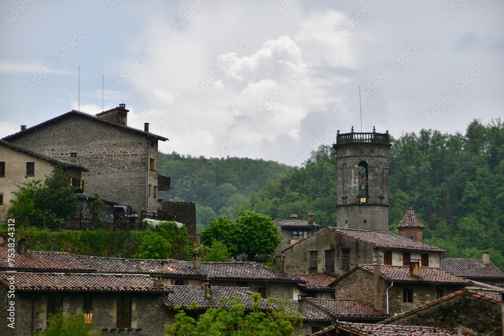 old castle in the mountains