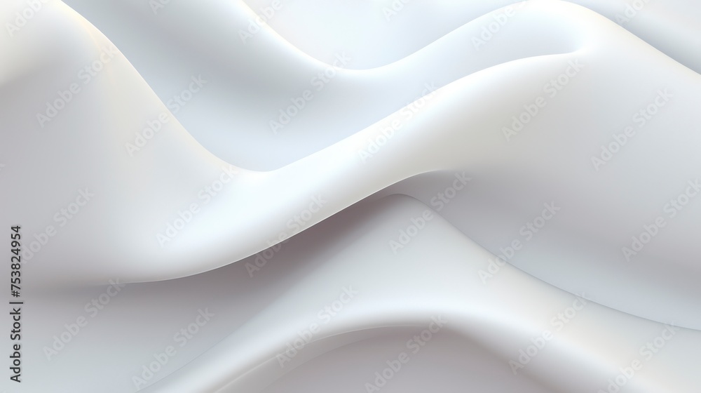 Obraz premium Abstract wavy background. 3d illustration.
