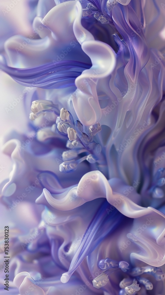 Liquid Bliss: Close-ups reveal the tranquil beauty of liquid wildflower bluebell petals. Liquid Bliss: Close-ups reveal the tranquil beauty of liquid wildflower bluebell petals.