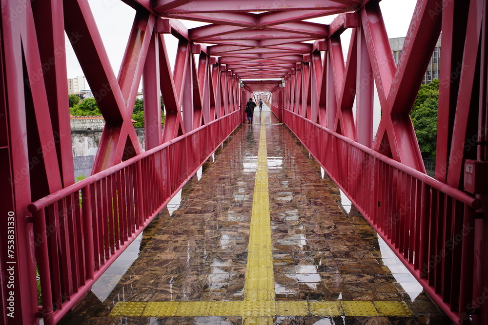 Bridge at the Dragon Sea Center of Art and Culture, Fortaleza, Ceara – Brazil. Bridge at the Dragon Sea Center of Art and Culture, Fortaleza, Ceara – Brazil.