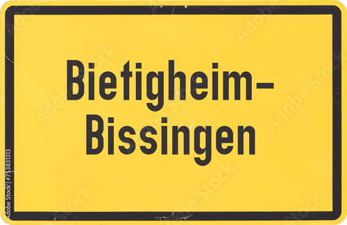 Ortsschild Bietigheim-Bissingen photo