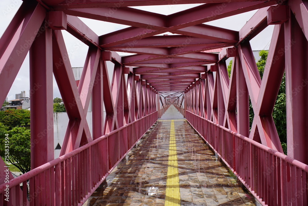 Bridge at the Dragon Sea Center of Art and Culture, Fortaleza, Ceara – Brazil. Bridge at the Dragon Sea Center of Art and Culture, Fortaleza, Ceara – Brazil.