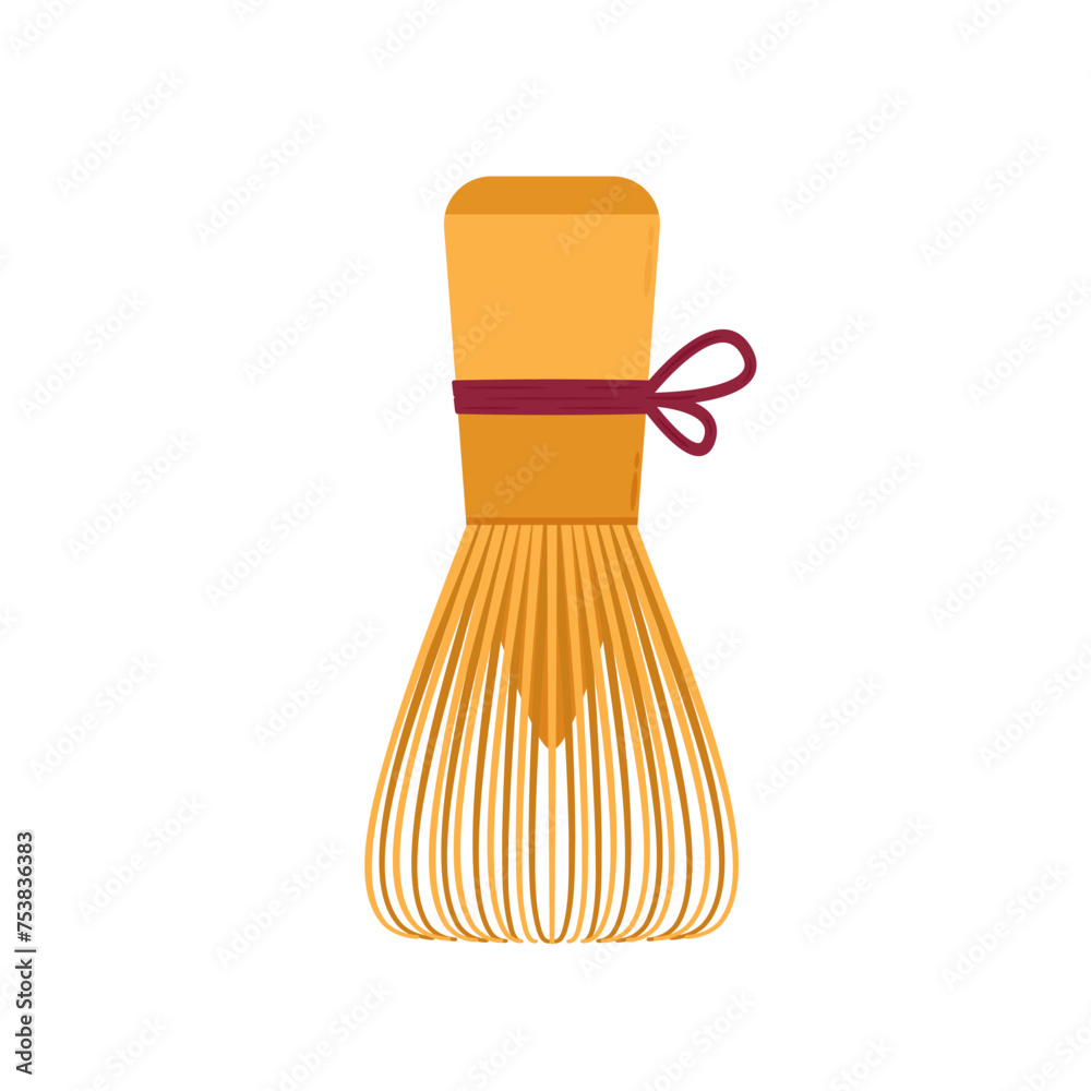 Matcha whisk vector. Matcha whisk on white background. Matcha whisk vector. Matcha whisk on white background.