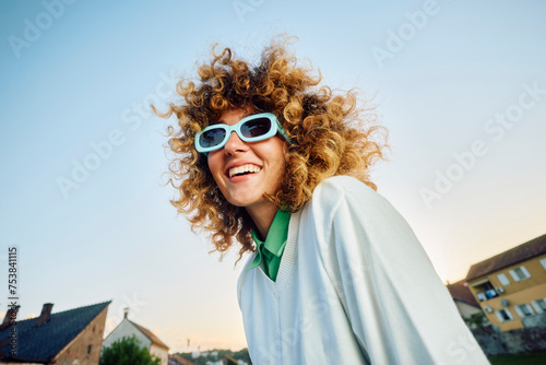 Beautiful smiling woman