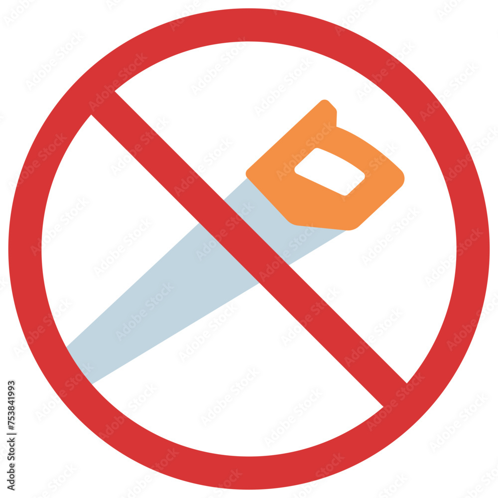 No Saw Tool Icon No Saw Tool Icon