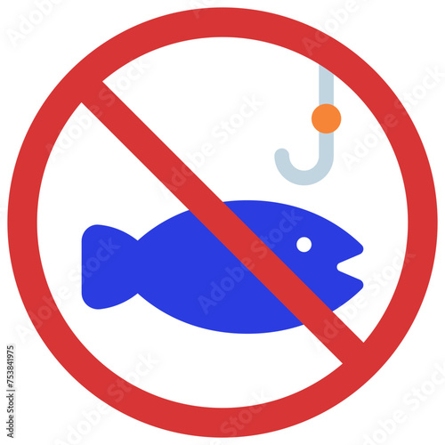 No Fishing Icon