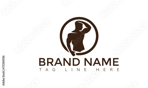 logo, gym, weight, vector, muscle, strong, arm, icon, workout, sport, training, kettlebell, man, dumbbell, badge, label, body, athlete, silhouette, woman, exercise, trainer, hand, center, hipster, sta