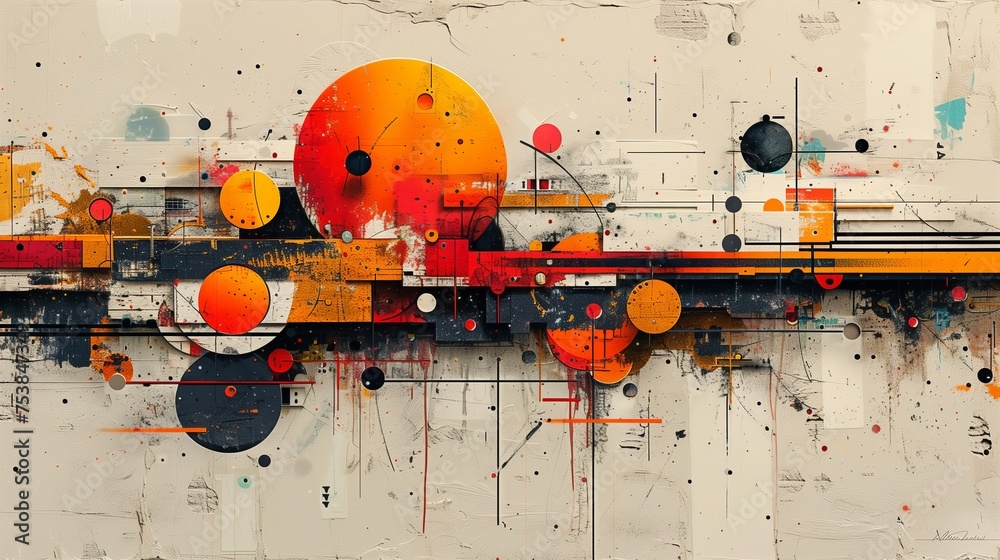 Obraz premium Future Fusion