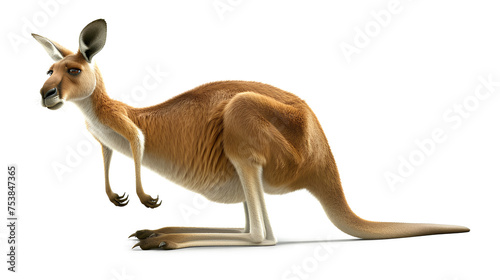 Kangaroo animal mammal isolated on a transparent background