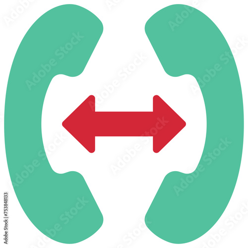 Phone Call Communication Icon