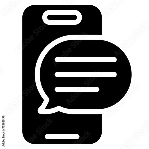Mobile Phone Message Icon