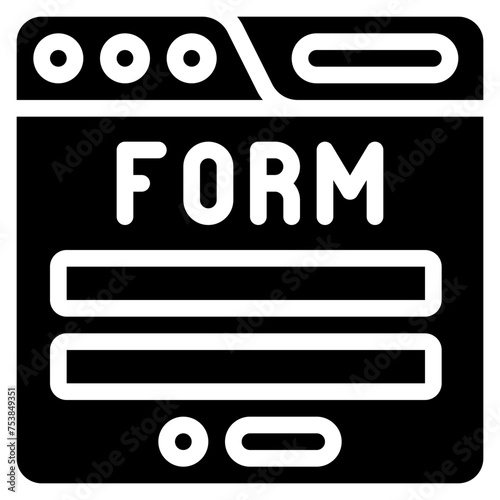 Online Email Form Icon