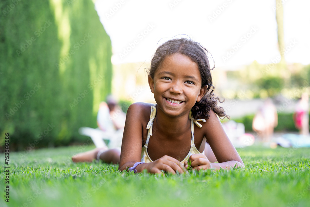 Charming girl portrait