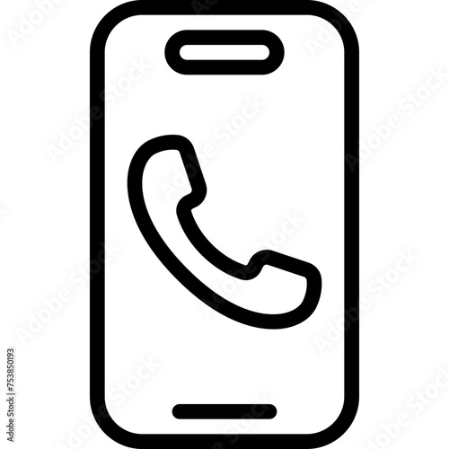 Mobile Phone Call Icon