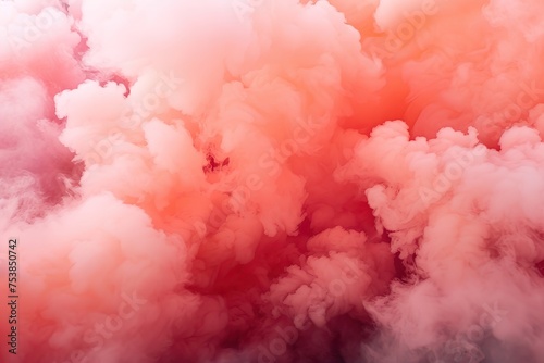 Red smoke background