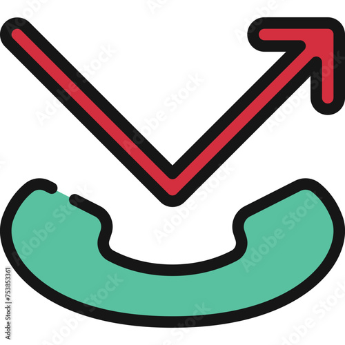 Phone Call Bouncing Icon