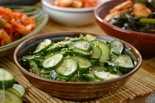 Traditional Korean Cucumber Salad: Light and Healthy Appetizer