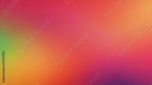 Gold red pink coral peach orange yellow lemon lime green abstract background for design. Color gradient, ombre. Colorful, multicolor, mix, iridescent, bright, fun. Rough, grain, noise,grungy.Template.