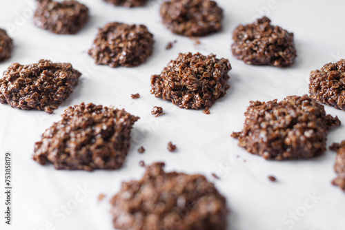 Oatmeal no bake cookies