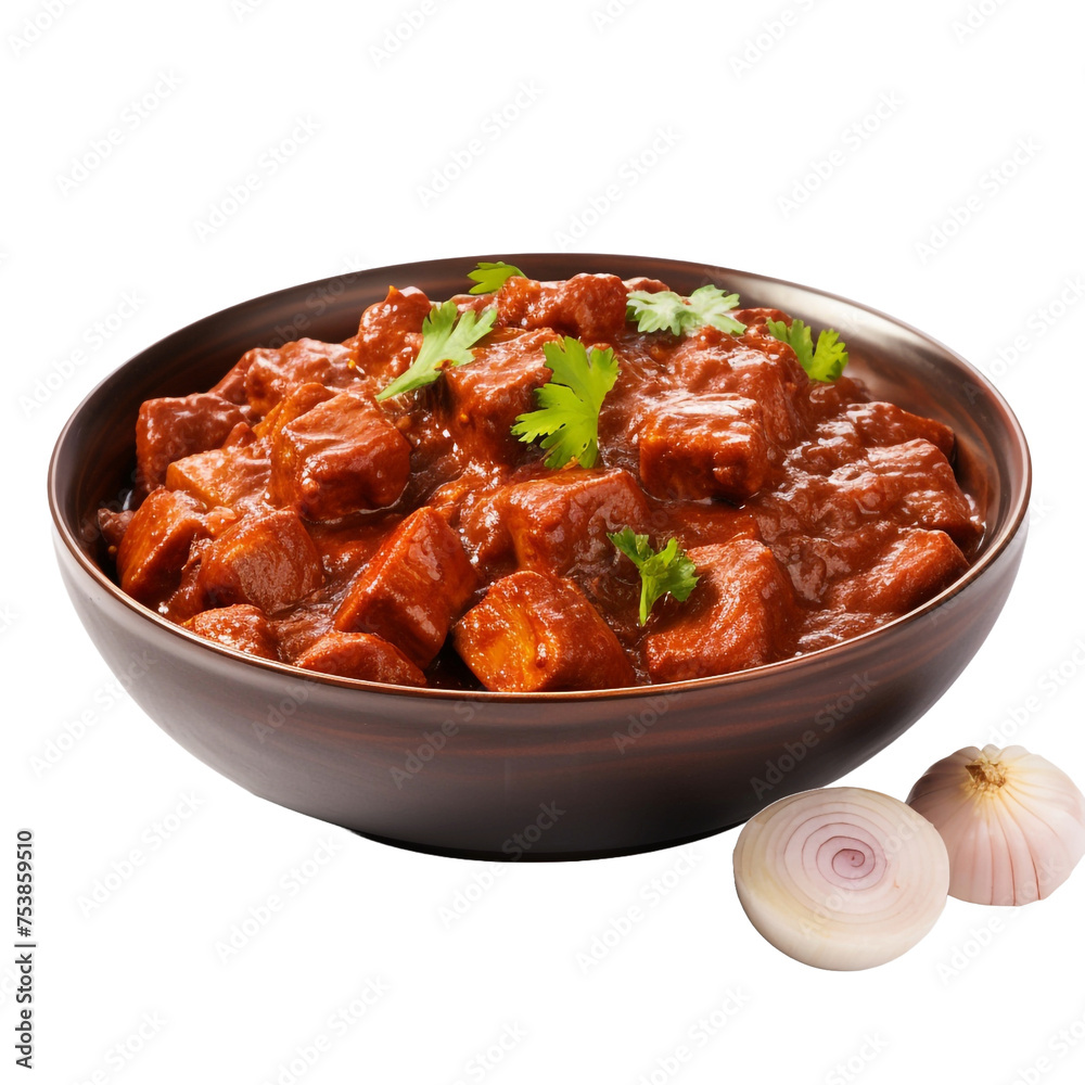 Vindaloo isolated on transparent background Vindaloo isolated on transparent background