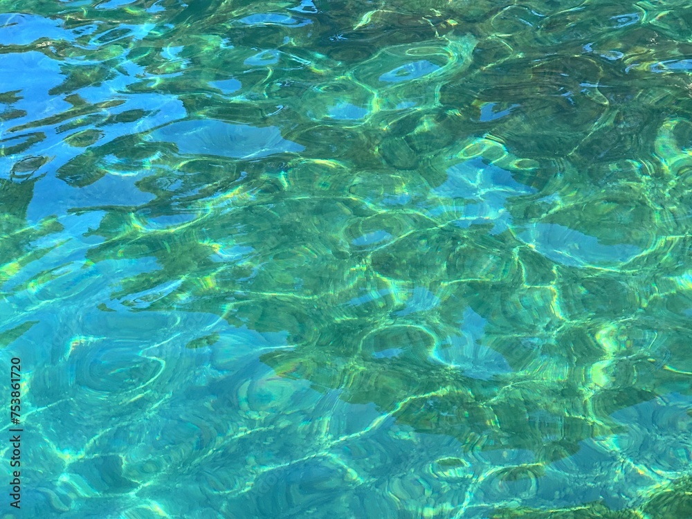 Fototapeta premium Sea water surface