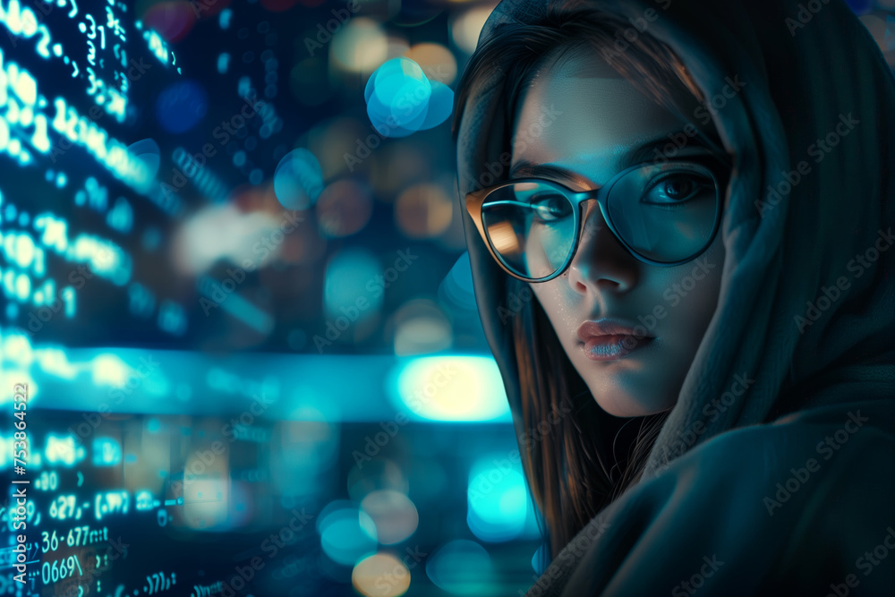 an ethical hacker working on computer, trying to strengthen a businesses cybersecurity an ethical hacker working on computer, trying to strengthen a businesses cybersecurity