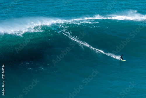 Hotspot for big wave surfing