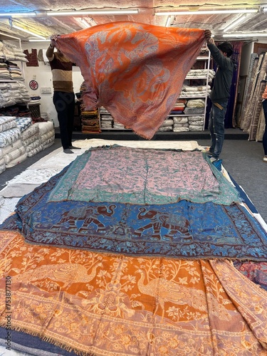 Textile market India