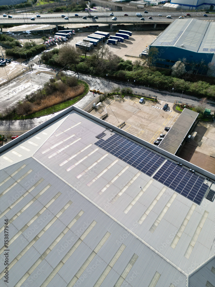 Aerial View of Dagenham London City of England UK Aerial View of Dagenham London City of England UK