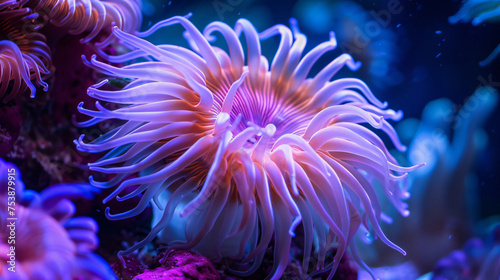 Close up of a anemone HD 8K wallpaper Stock Photo © Alizeh