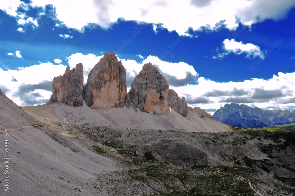 Tre Cime di Lavaredo, South Tyrol.