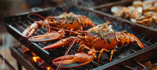 Indulge in Grilled Lobster, Seafood Sensation Await