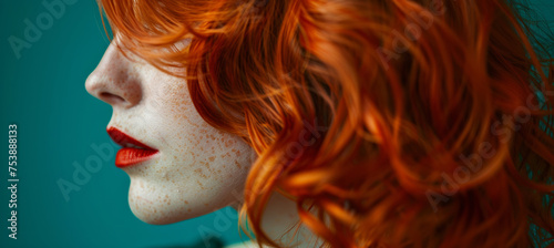 Intriguing Portrait, Red-Haired Mystery