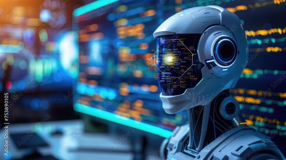 Fototapeta premium AI powered recommendation system on an online streaming platform