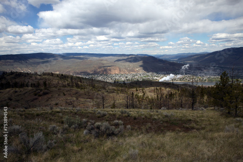 Obraz na płótnie Kenna Cartwright Park - Kamloops - British Columbia - Canada w salonie