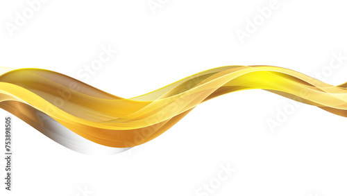abstract wave transparent background