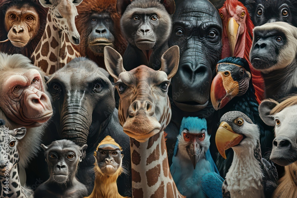 image of different animals