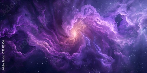 Abstractpurpleswirlscreateamesmerizingbackdropreminiscentofacelestialnebula. Concept Abstract Art, Purple Swirls, Celestial Nebula, Mesmerizing Backdrop, Colorful Creativity