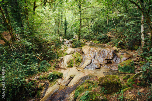 Canvas Print Cascade de Syratus