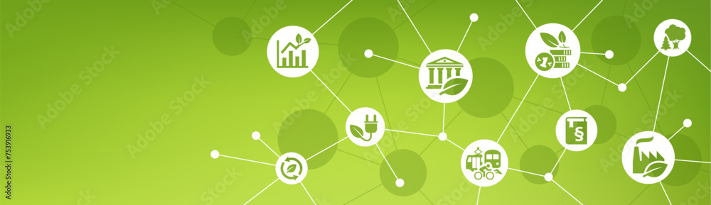 Green deal vector illustration. Banner with icons on European Union climate change strategy & policy to reduce co2 emission, carbon footprint goals & global warming, fossil fuels, renewable energy. Green deal vector illustration. Banner with icons on European Union climate change strategy & policy to reduce co2 emission, carbon footprint goals & global warming, fossil fuels, renewable energy.