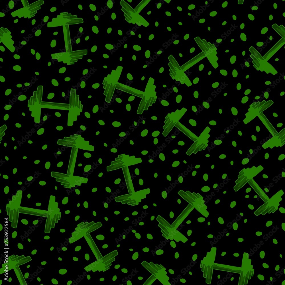 Cartoon sport seamless dumbbells pattern for wrapping paper and fabrics and linens and clothes print and summer print Cartoon sport seamless dumbbells pattern for wrapping paper and fabrics and linens and clothes print and summer print