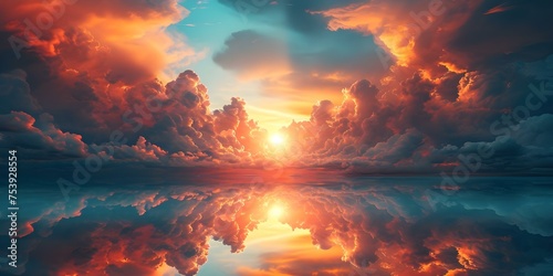 A Heavenly Abstract Bursting with Hope and Beauty  Sunset Illuminates Clouds. Concept Sky Photography  Sunset  Cloudscape  Hopeful Aesthetics  Abstract Beauty
